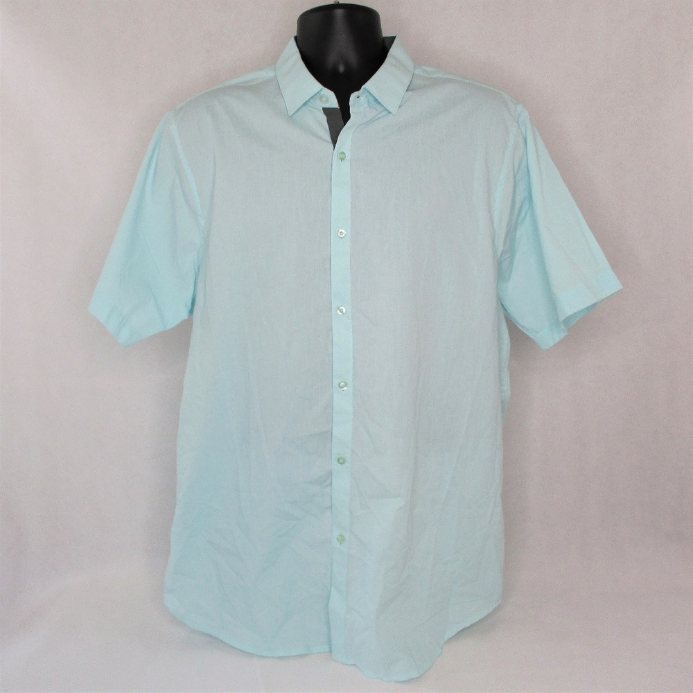 Galaxy Classic Fit Short Sleeve Oxford Shirt